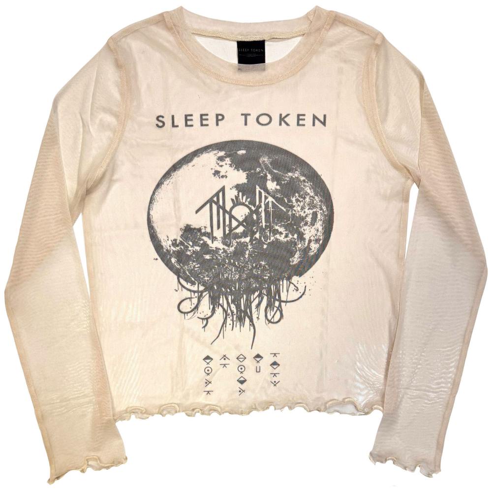 Sleep Token - Take Me Back To Eden Crop top - Creme